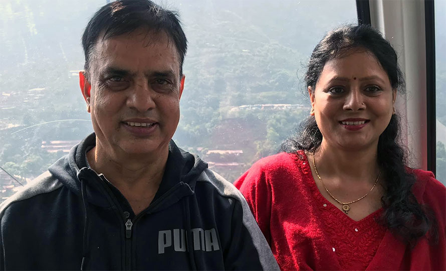 हरिवंश आचार्य दम्पत्तिमा कोरोना पुष्टी