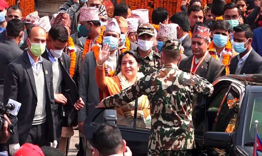 सेतो मच्छेन्द्रनाथको रथयात्रा हेर्न राष्ट्रपति जाँदै