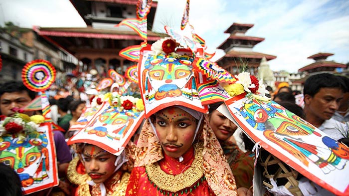 भाद्र कृष्ण प्रतिपदाः गाईजात्रा पर्व मनाइँदै