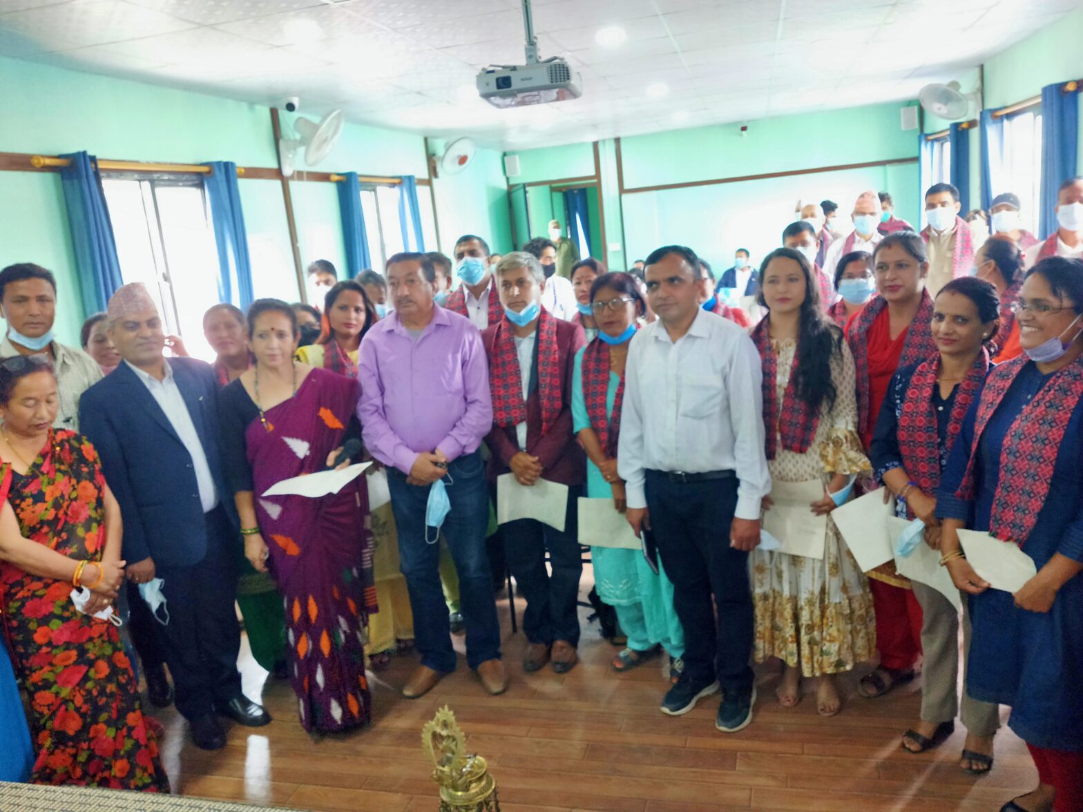 गोकर्णेश्वर नगरपालिकाका मेलमिलाप कर्ताहरुले खाए शपथ
