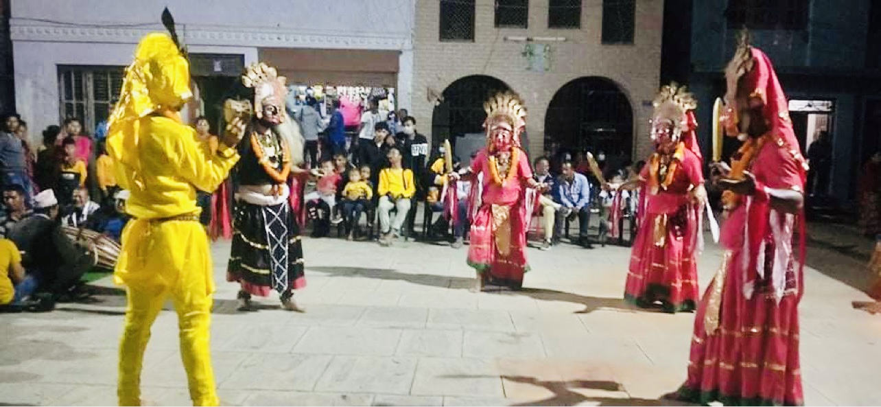 गोकर्णेश्वरका युवा समुहद्वारा ३०० वर्ष पुरानो संस्कृतिको जगेर्ना