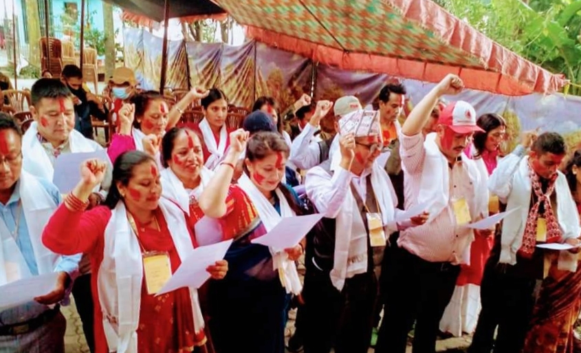 नेकपा एमाले बूढानीलकण्ठ ११ को अध्यक्षमा कृष्ण प्रसाद भट्टराई, को को बने पदाधिकारी ?