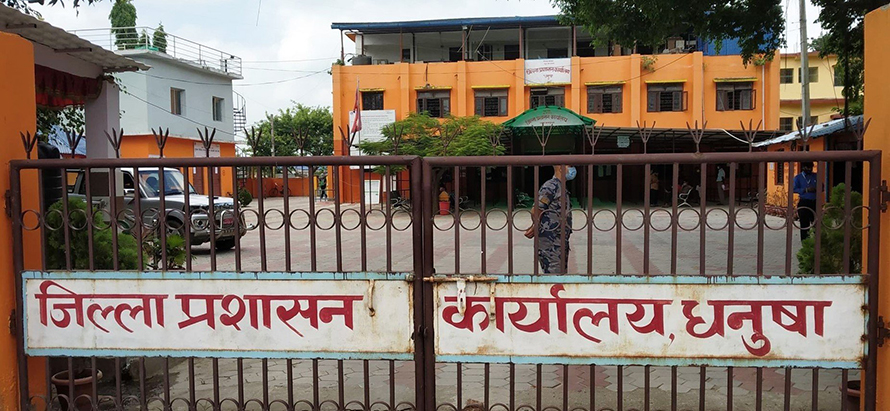 धनुषाको रुपैठामा निषेधाज्ञा ३० कात्तिकसम्म लम्ब्याइयो