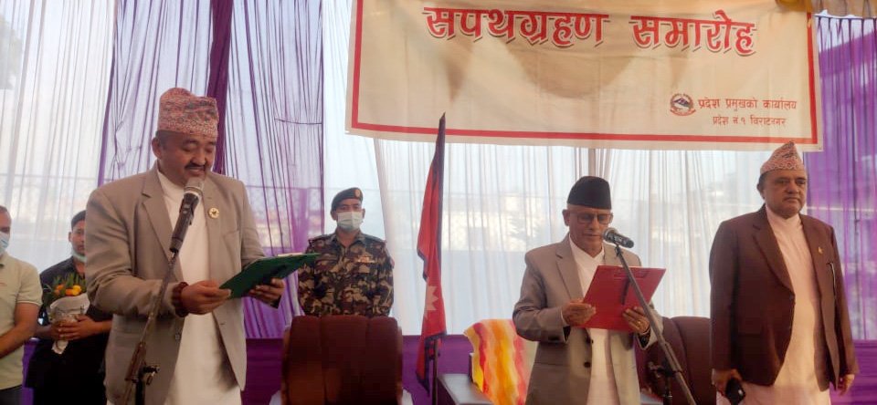प्रदेश १ का मूख्यमन्त्री राईले आज विश्वासको मत लिने