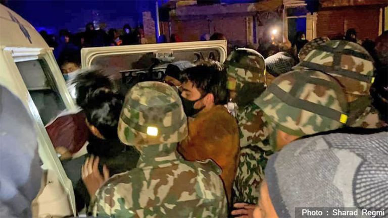 दाङमा आगलागीमा मृत्यु भएका पाँचै जनाको पहिचान