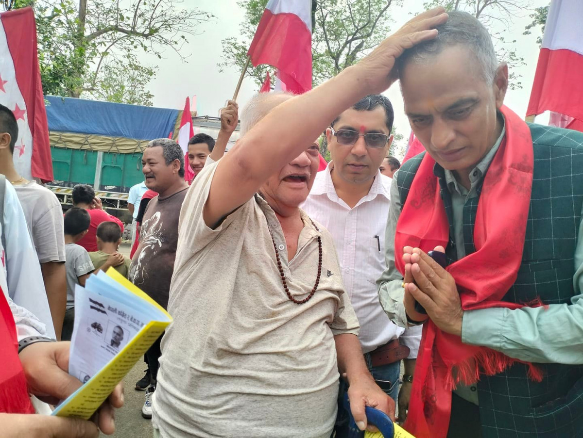 विष्णु पौडेलको गढ बुटवलमा जब कांग्रेसको झण्डा फहरियो