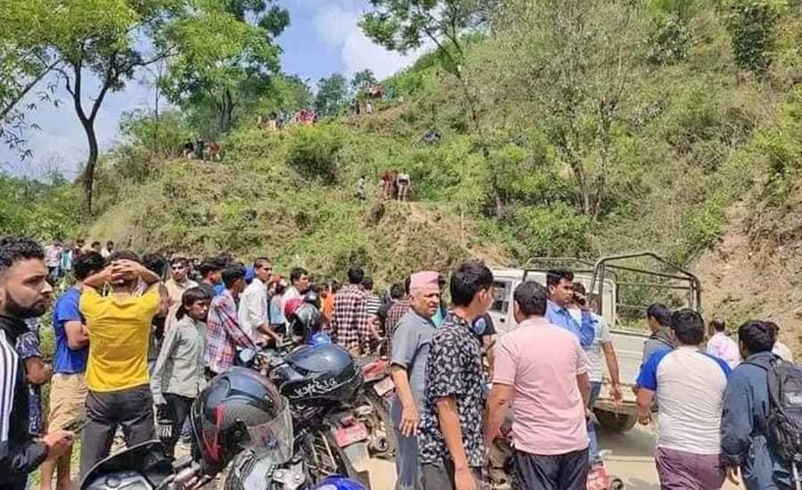 स्याङ्जामा जीप दुर्घटना, १३ जनाको मृत्यु