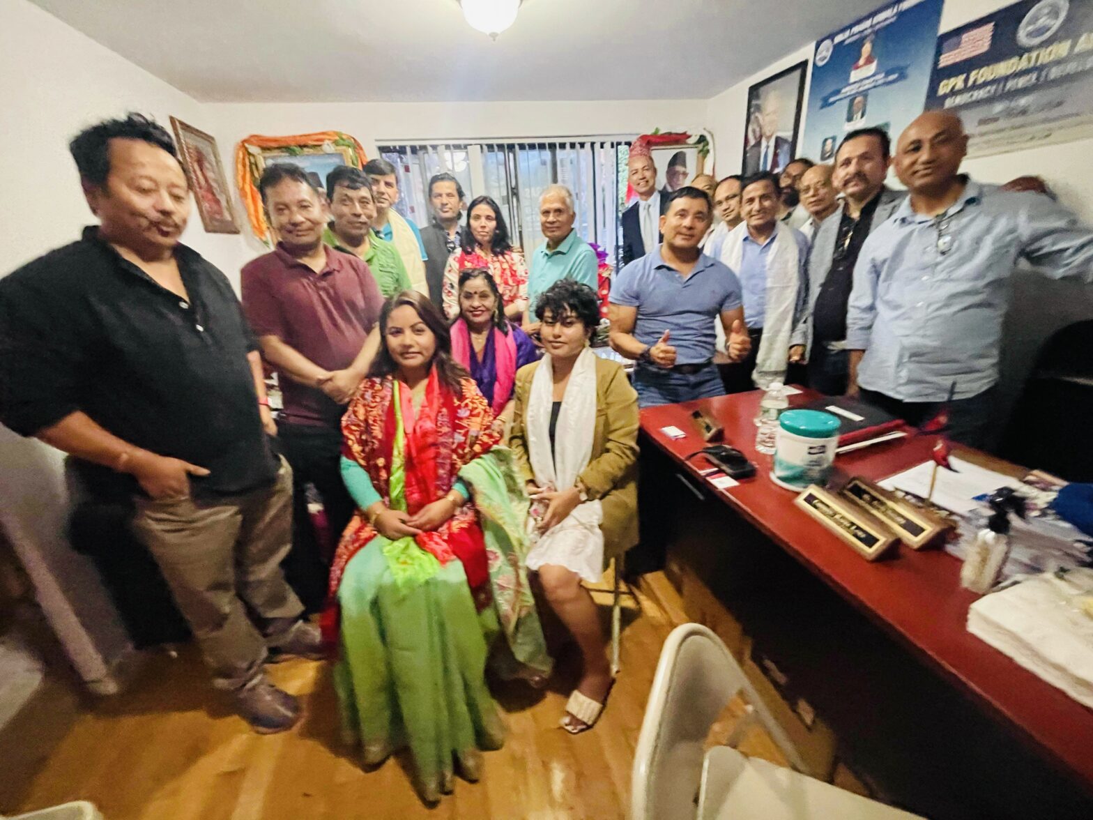 जिपि कोईराला फाउन्डेशन अमेरिकाद्वारा नेपालबाट आएका पत्रकारहरुलाई बिशेष स्वागत