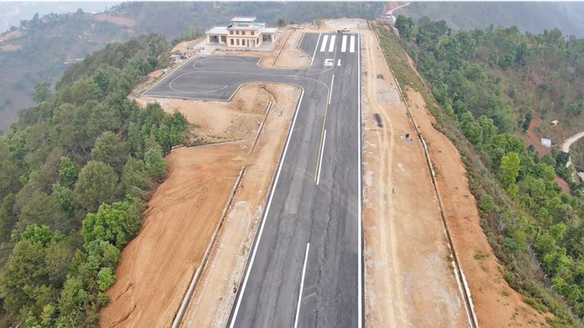 गुल्मीको रेसुङ्गा विमानस्थलमा आज परिक्षण उडान, नगरपालिकामा बिदा