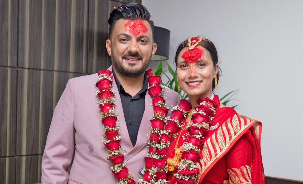 रास्वपा सांसद गौतम विवाह बन्धनमा बाँधिइन्