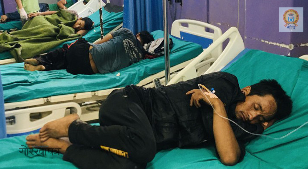 बारुला खाँदा ८ जना गम्भीर बिरामी