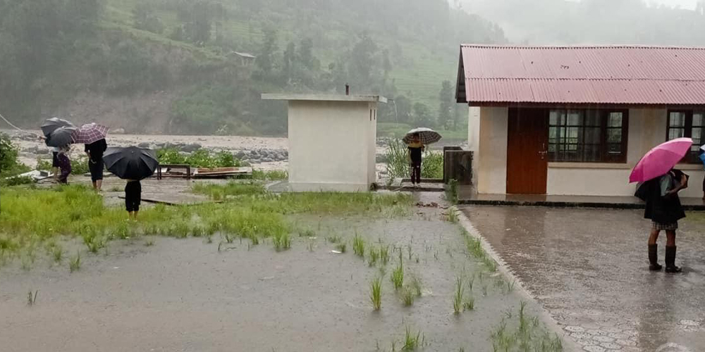 मेलम्ची क्षेत्रमा आयो बाढी