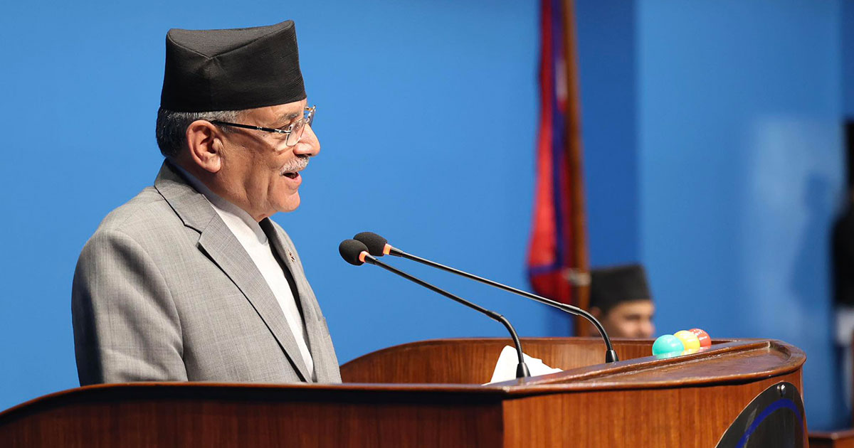 शासन व्यवस्थाको सुदृढिकरण आजको कार्यभार : प्रधानमन्त्री