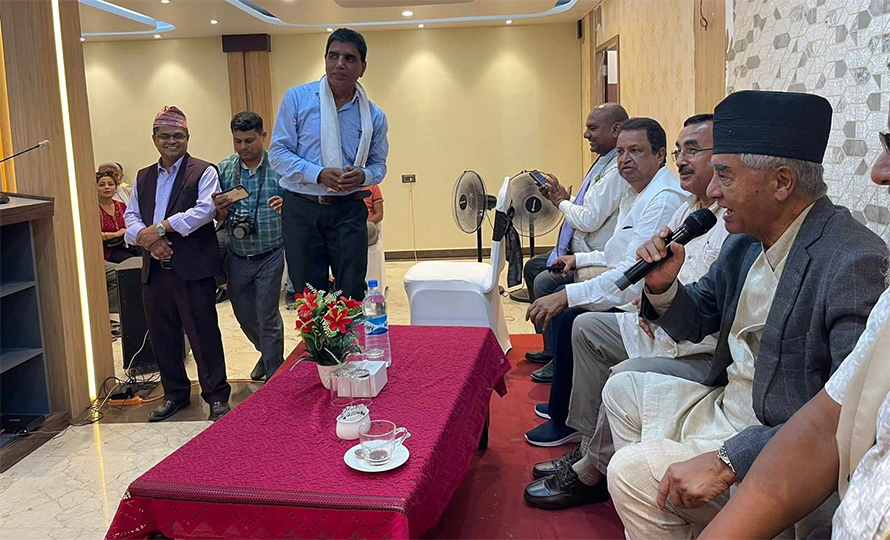 पार्टीलाई पहिलो दल बनाउने गरी काम गर्न देउवाको  कार्यकर्तालाई निर्देशन
