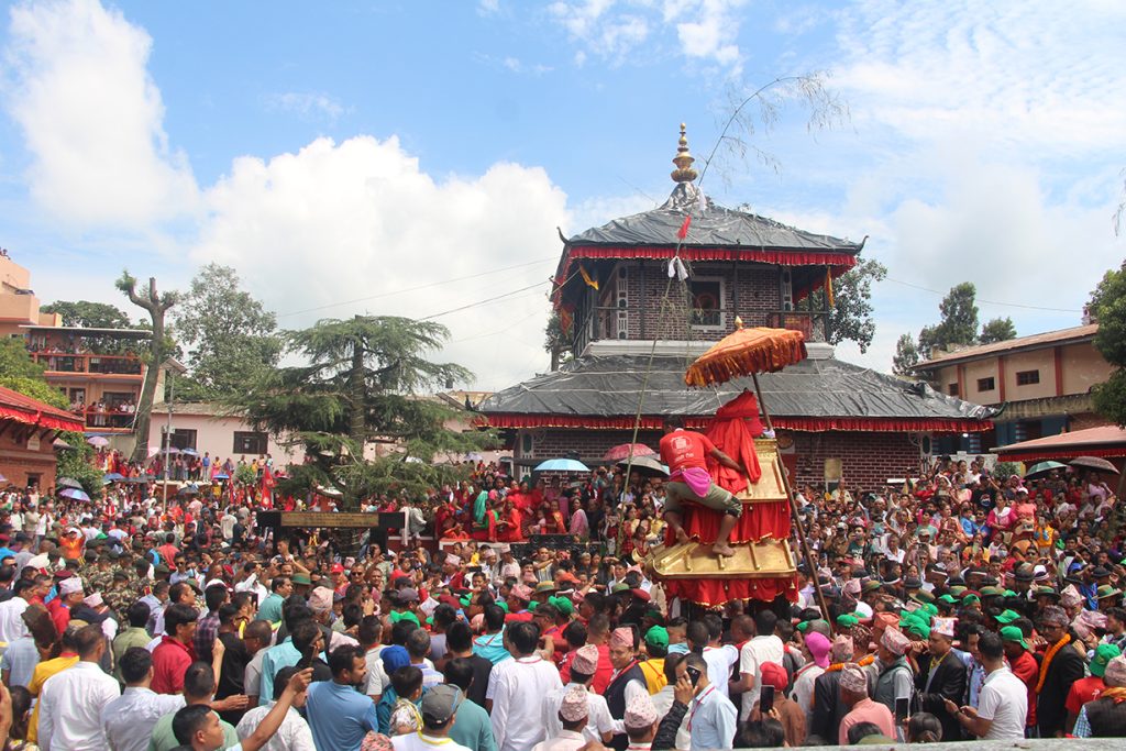 पाल्पाको ऐतिहासिक भगवती जात्रा आज, राष्ट्रपति जाने