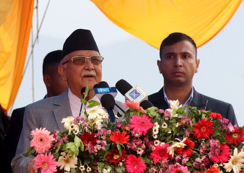 अमेरिका जानु अघि प्रधानमन्त्रीले भने : नेपालको शिर ढल्ने कुनै काम गर्दिन