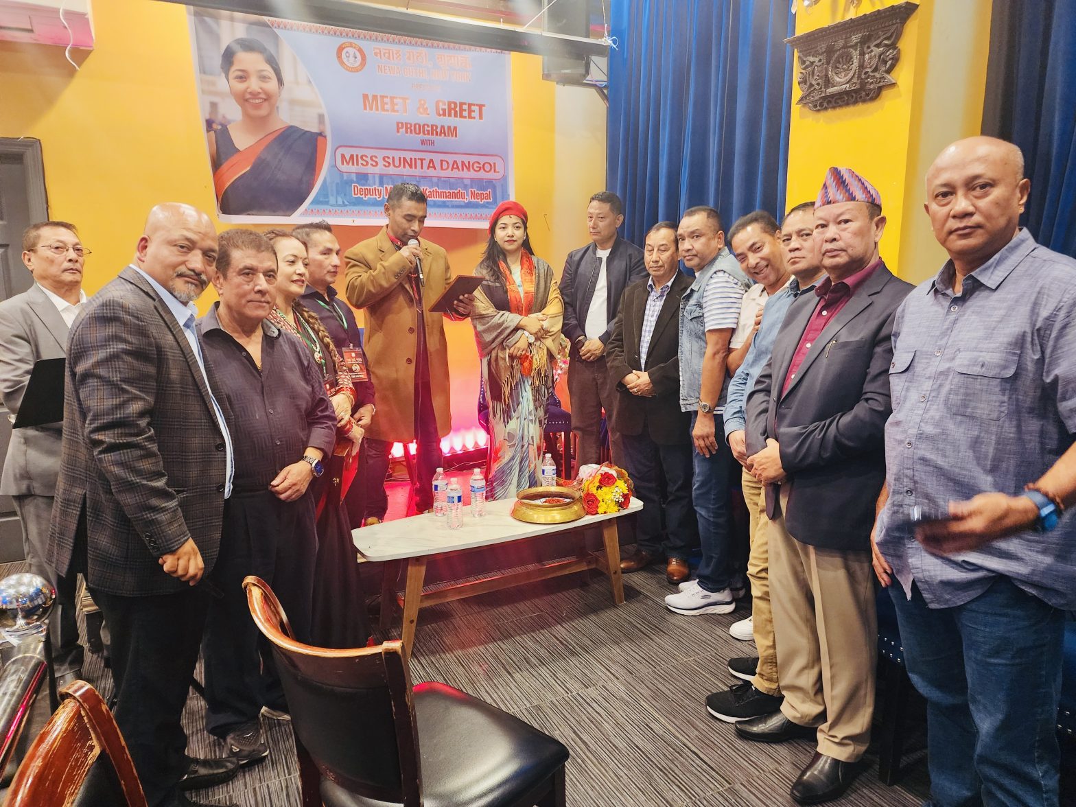 न्युयोर्कमा उपमेयर सुनिता डंगोल सम्मानित