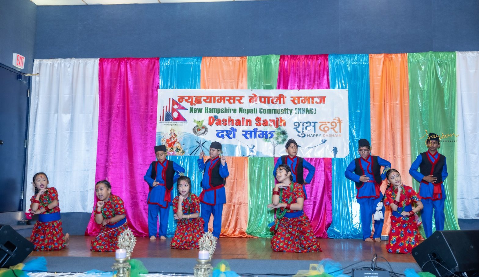 न्यूह्यामसरमा दशैं उत्सव, समाजसेवी थापा र गुरुङ सम्मान्नित
