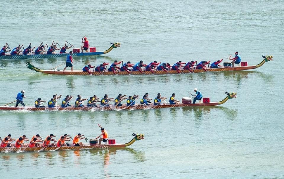फेवातालमा आजबाट ड्रागन बोट रेस फेस्टिभल