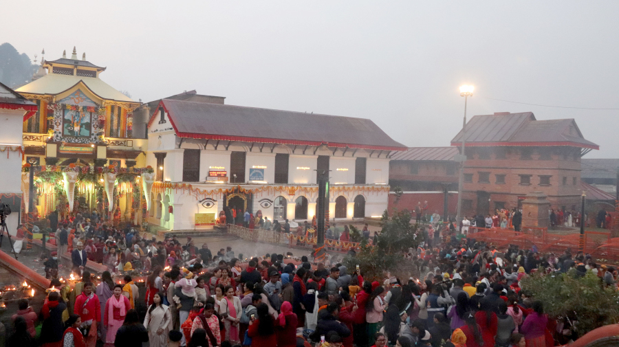 पशुपतिनाथमा बाला चतुर्दशी मेलाको तयारी अन्तिम चरणमा
