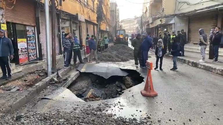 थापाथलीमा फुट्यो मेलम्चीको पाइप, भयो जलमग्न