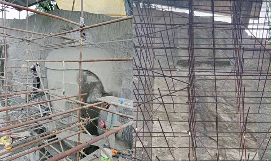 पाँचपोखरी थाङ्पालमा बन्दैछ ८४ फिट अग्लो बुद्ध प्रतिमा
