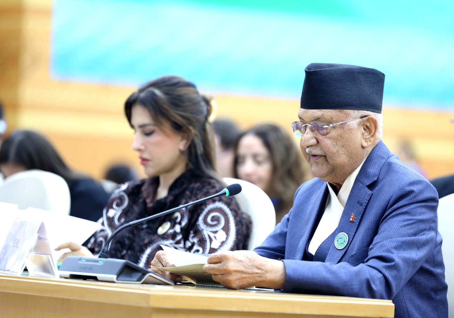 हिमनदी पग्लने क्रम रोक्न मिलेर काम गर्न विश्व समुदायलाई प्रधानमन्त्रीको आग्रह