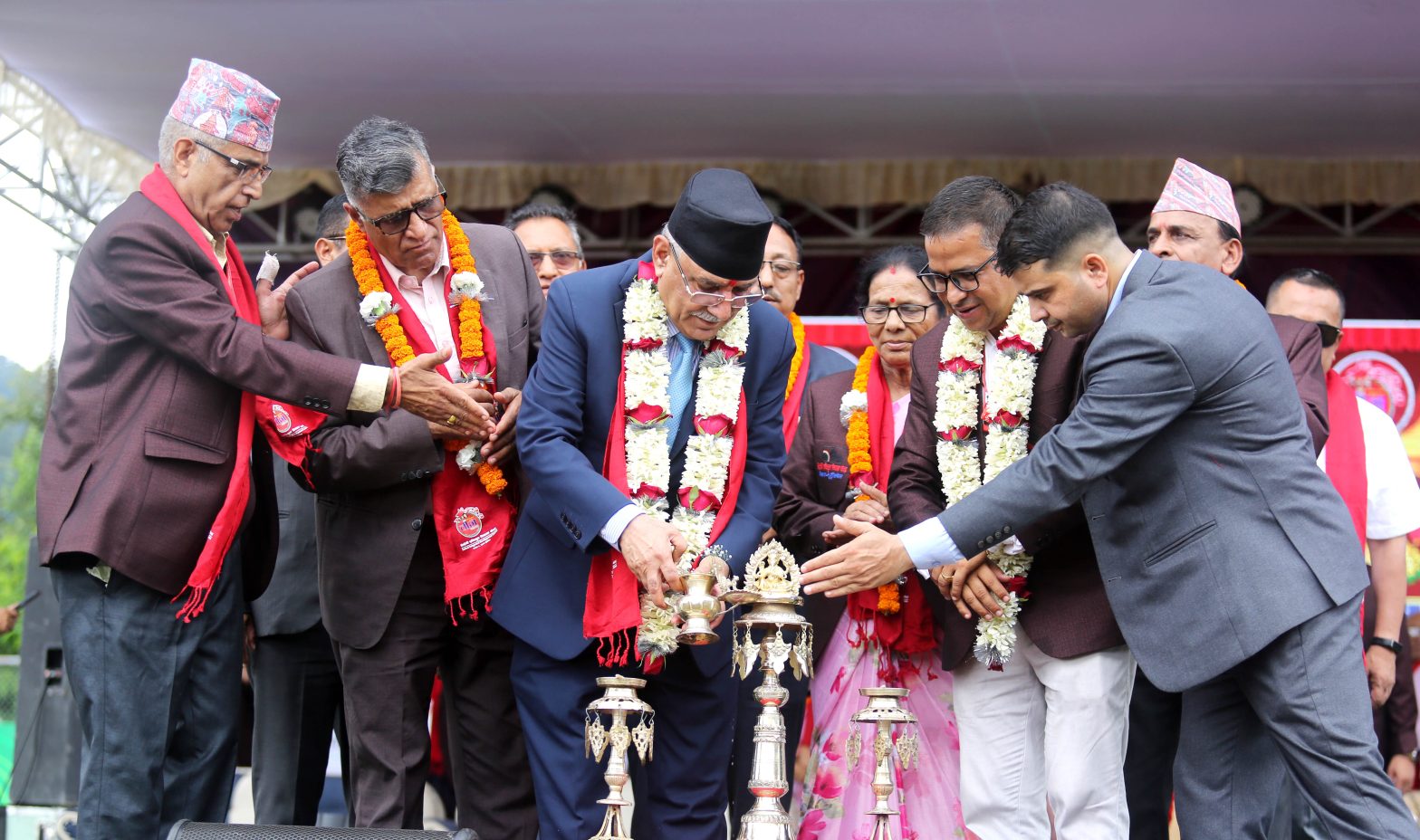 सुशासन कायम गर्ने अभियानमा छौँ : अध्यक्ष दाहाल