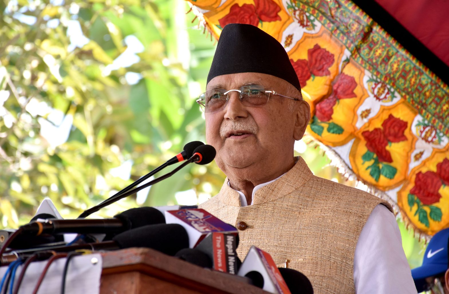 निर्वाचनपछि पहिलो पटक ओलीले गरे सार्वजनिक भाषण, कसलाई के भने ?