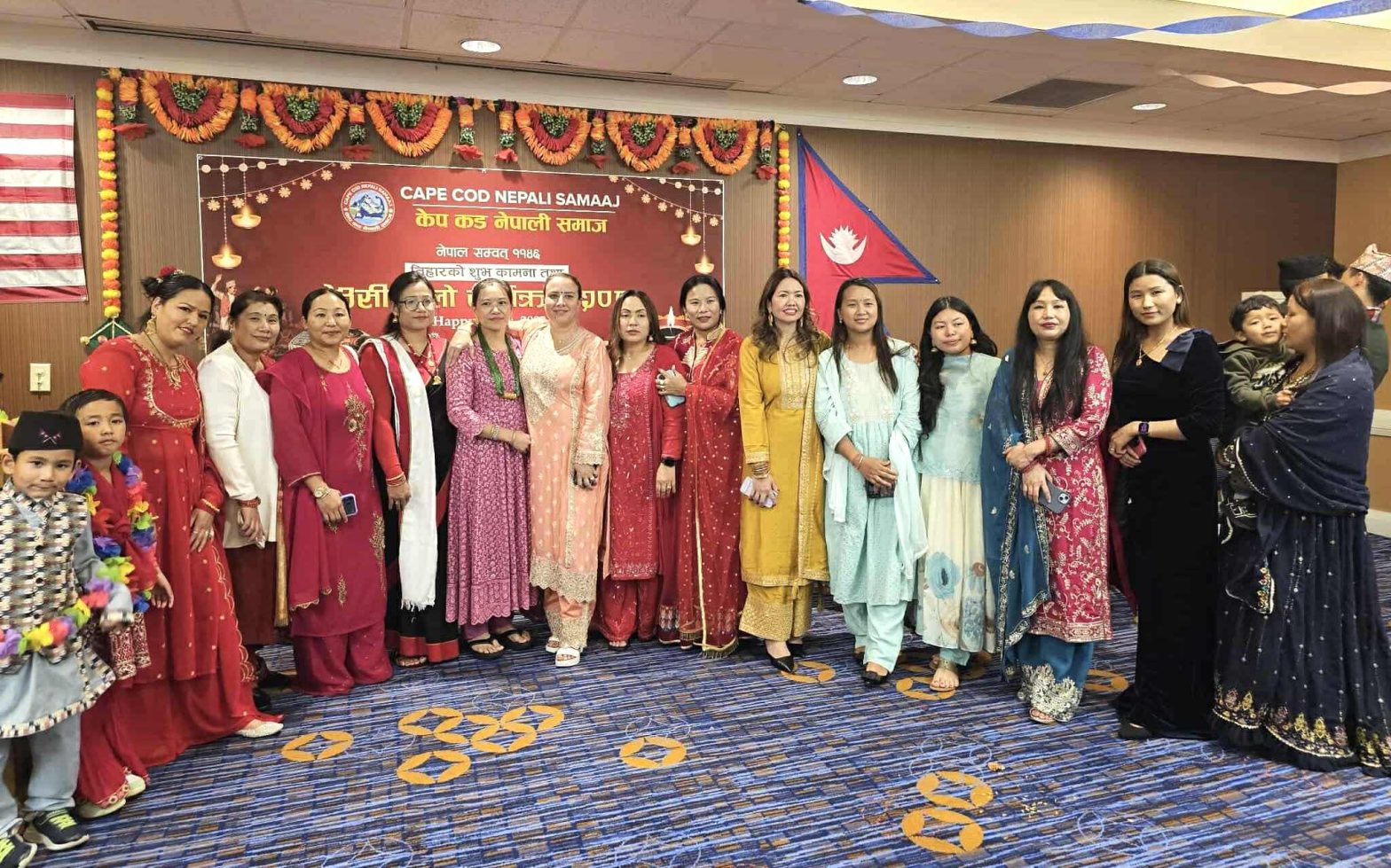 केप कड नेपाली समाजले मनायो देउसी भैलो ।