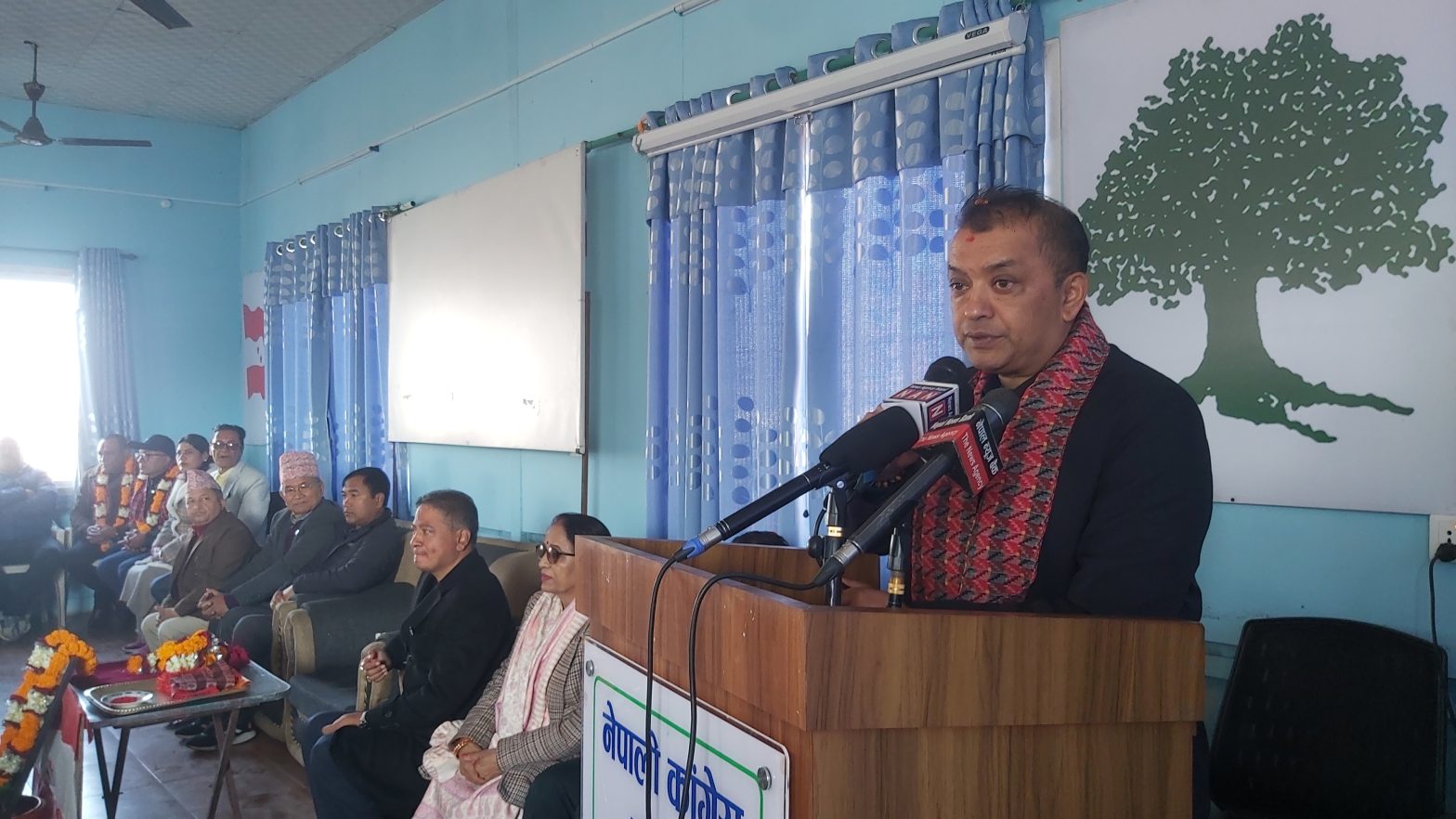 काठमाडौँलाई मधेस बुझाउन उम्मेदवारी दिएको हुँः सभापति थापा