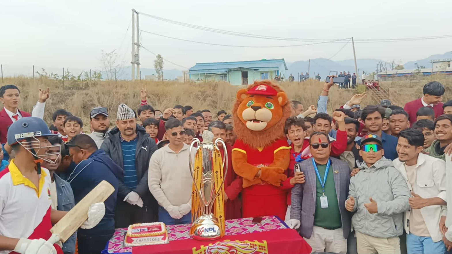 लुम्बिनी लायन्सको ट्रफी उत्सव र्‍याली घोराहीमा