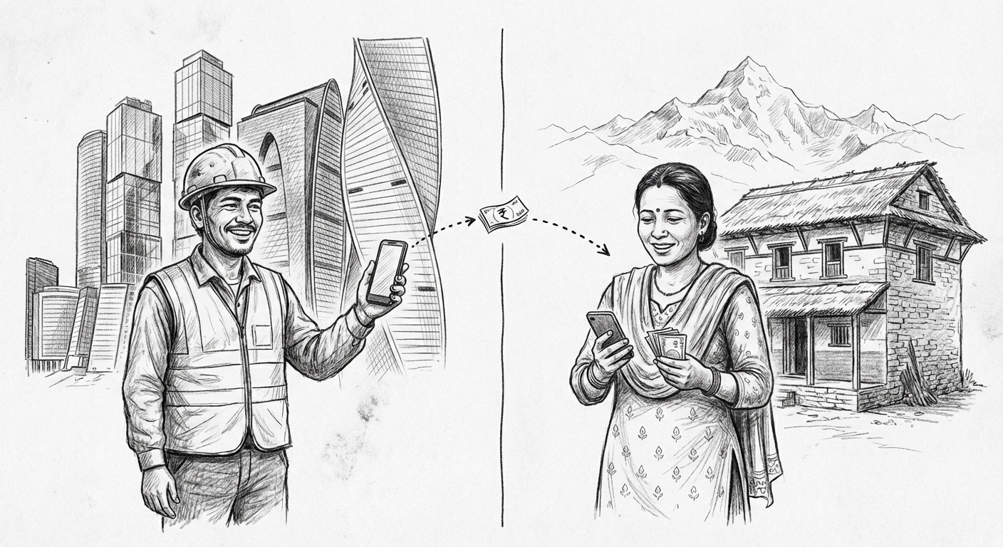 भदौमा दुई खर्ब २१ अर्ब विप्रेषण भित्रियो