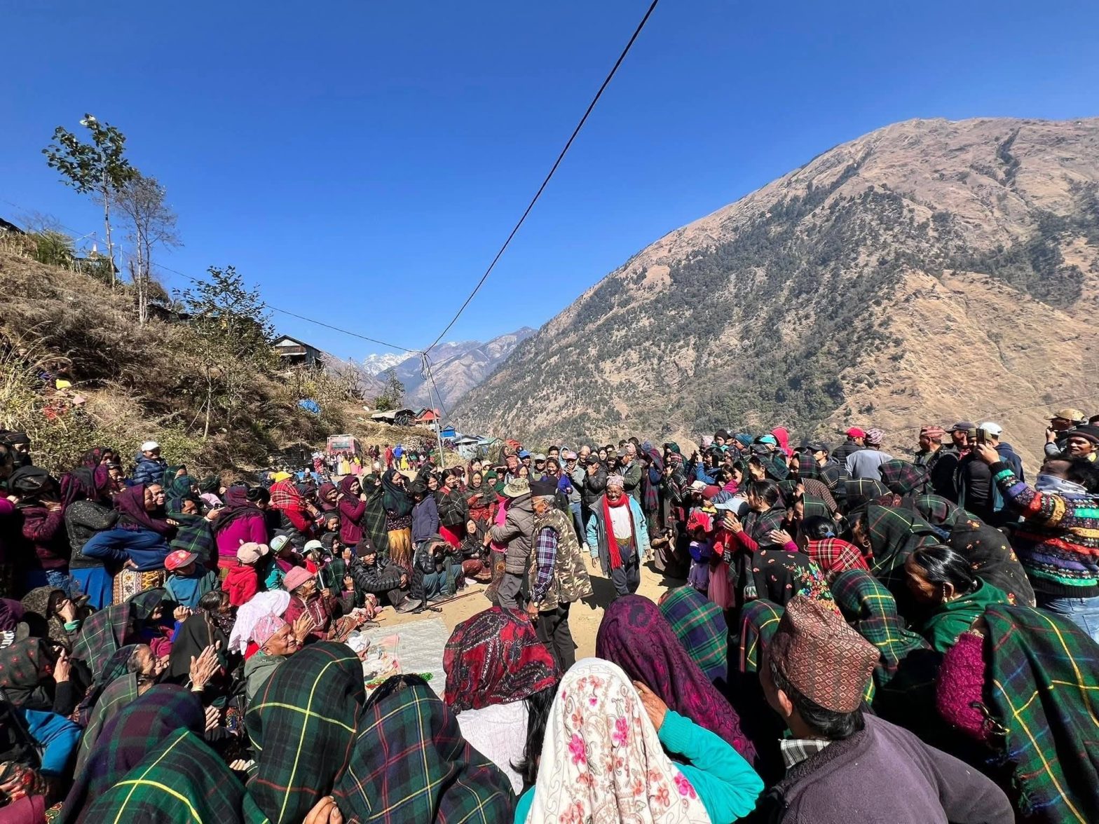 गोरखाको लाप्राकवासीले गरे ‘मकै विवाह’