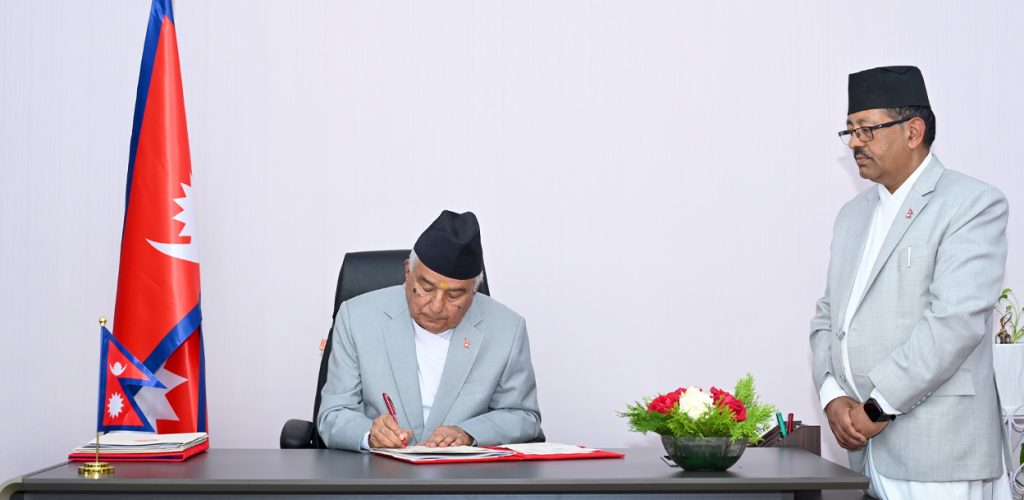समृद्धिको लक्ष्य प्राप्ति आजको राष्ट्रिय आवश्यकताः राष्ट्रपति पौडेल