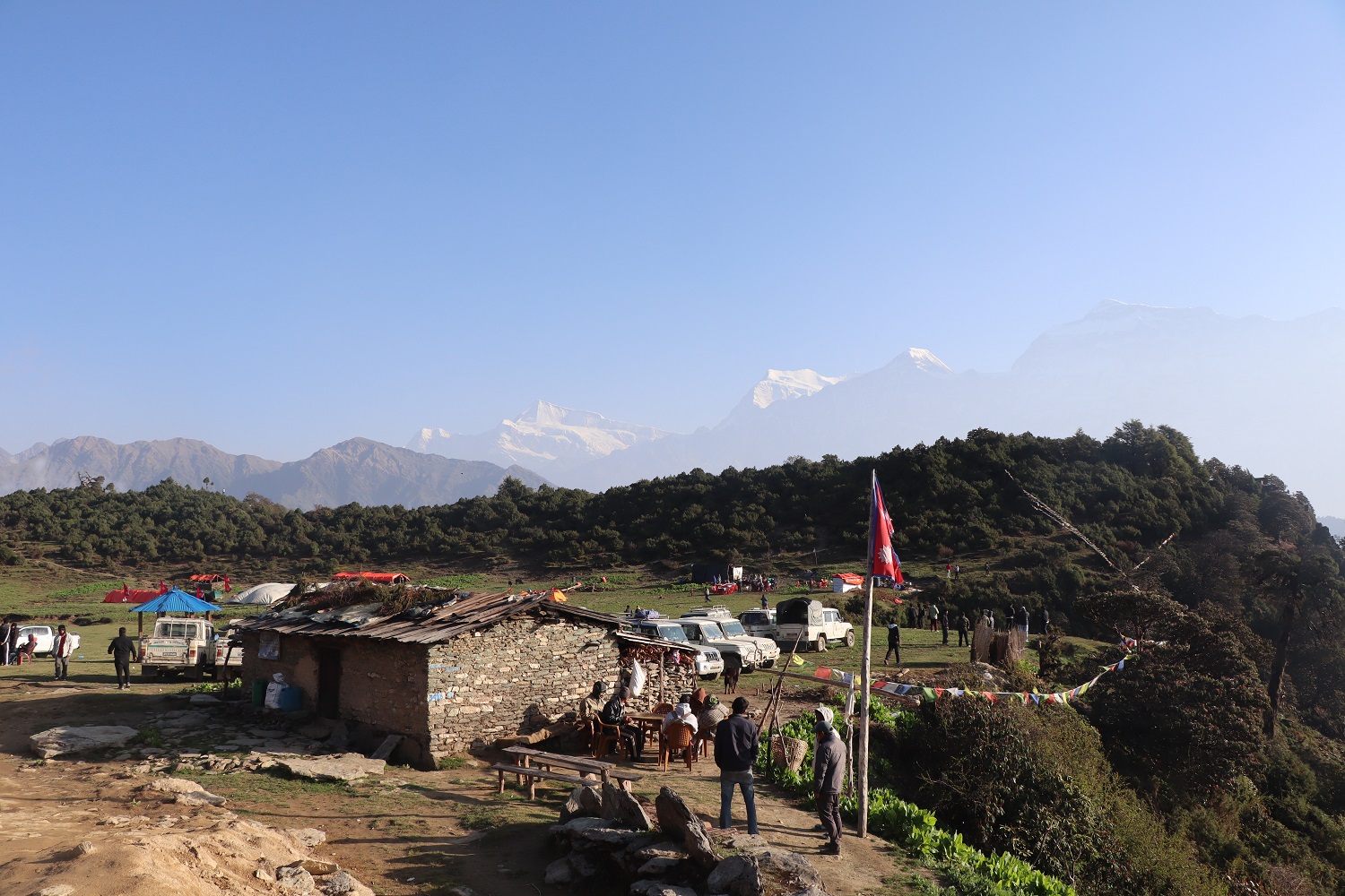 जलजलामा ‘गोठस्टे’ को स्वागत