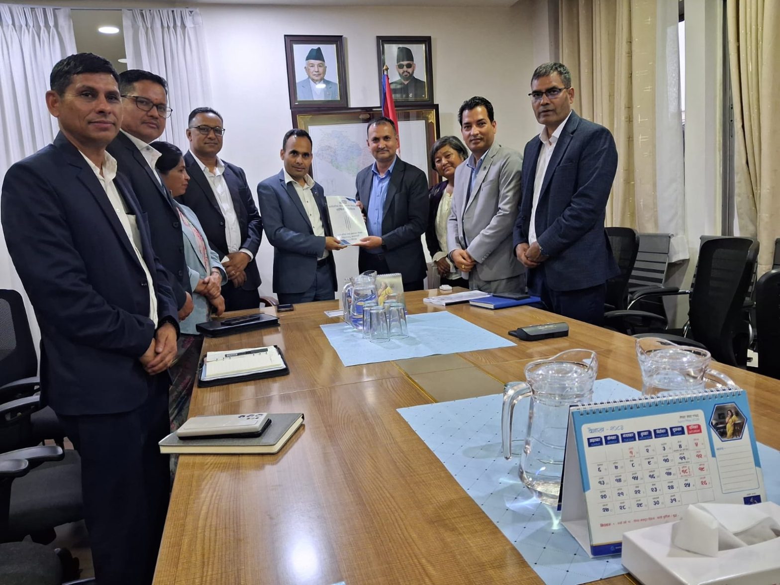 सार्वजनिक सेवा प्रसारण नेपालद्वारा पहिलो वार्षिक प्रतिवेदन पेश