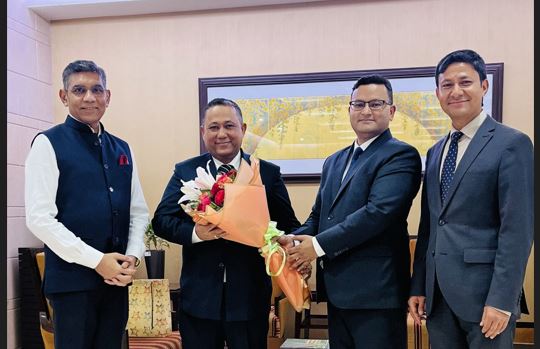 परराष्ट्र खनालमन्त्रीद्वारा बेलायतका रक्षा मन्त्रीसँग ‘भर्चुअल’ बैठक