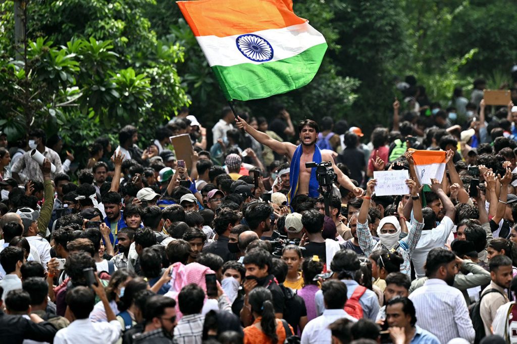 भारतमा जेनजी विद्रोहको तहल्का, शिक्षा मन्त्रीले दिए राजिनामा