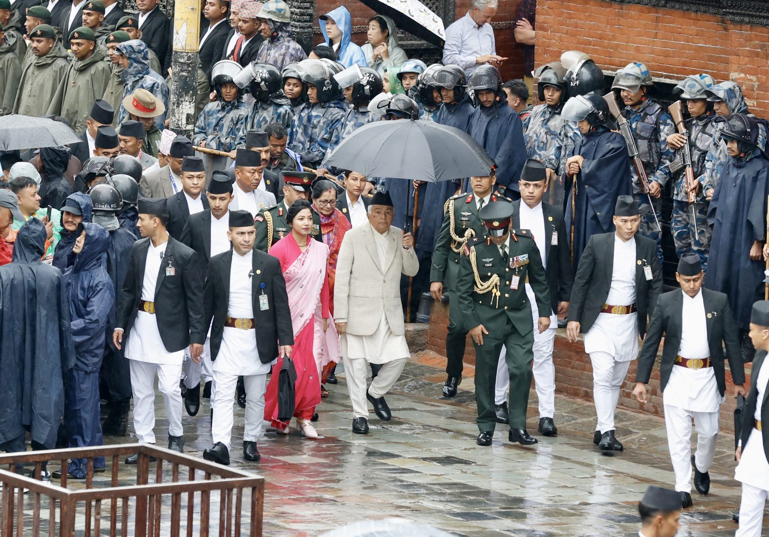 भाद्र शुक्ल चतुर्दशीः राष्ट्रपति पौडेलद्वारा इन्द्रजात्रा अवलोकन