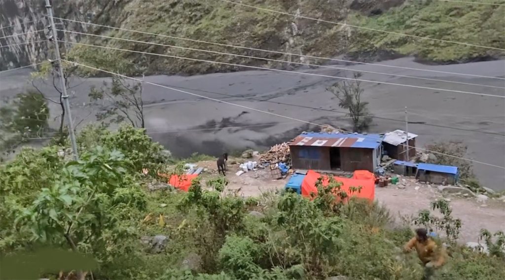 बुढीगण्डकीमा आयो अकस्मात बाढी, गोरखामा जोखिम